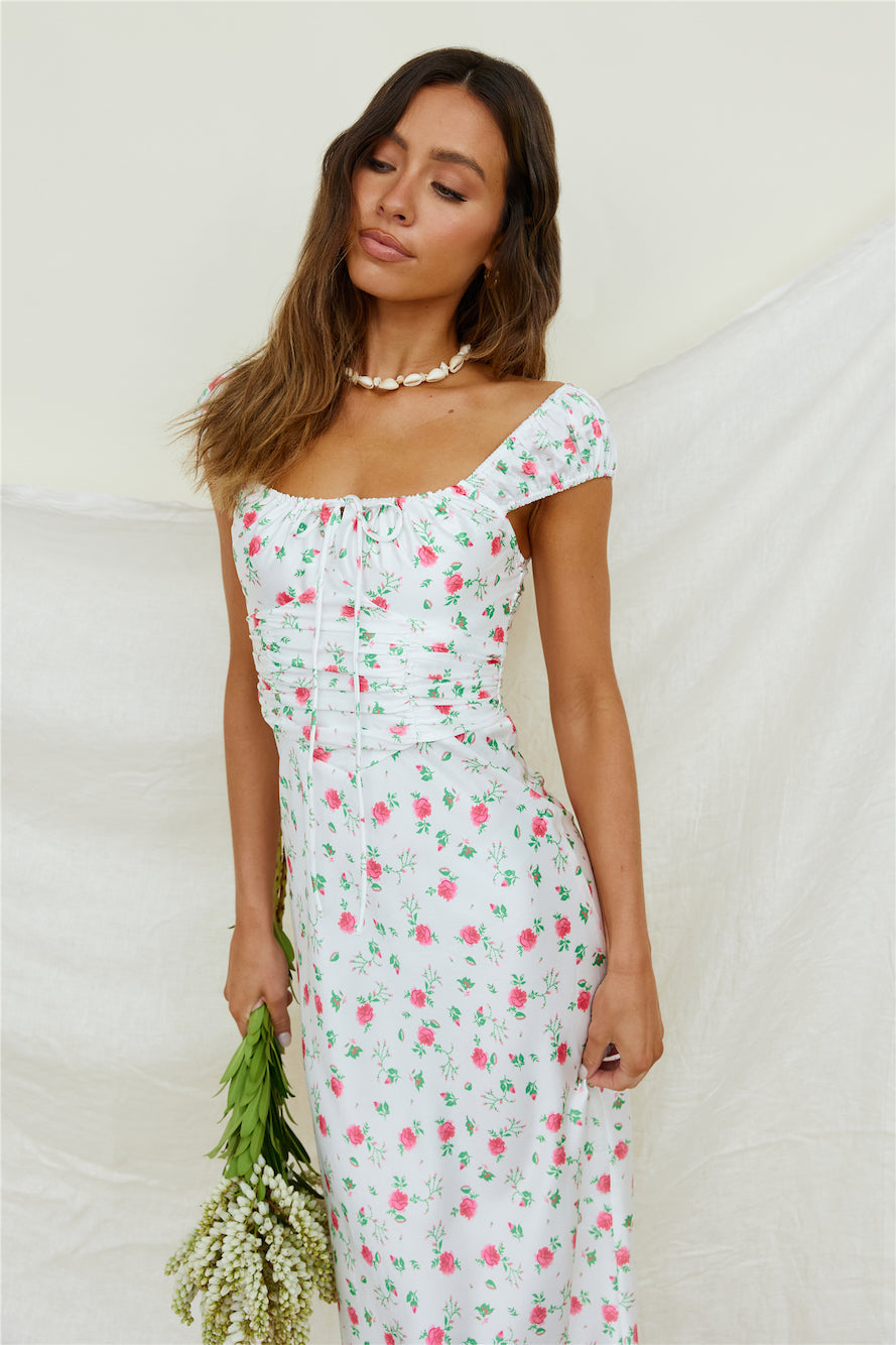 Flourishing Midi Dress Floral