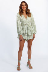 Sweeter Than Sugar Playsuit Green