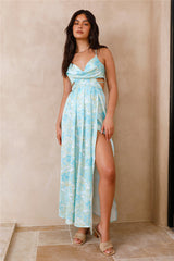 Manifesting Us Maxi Dress Blue