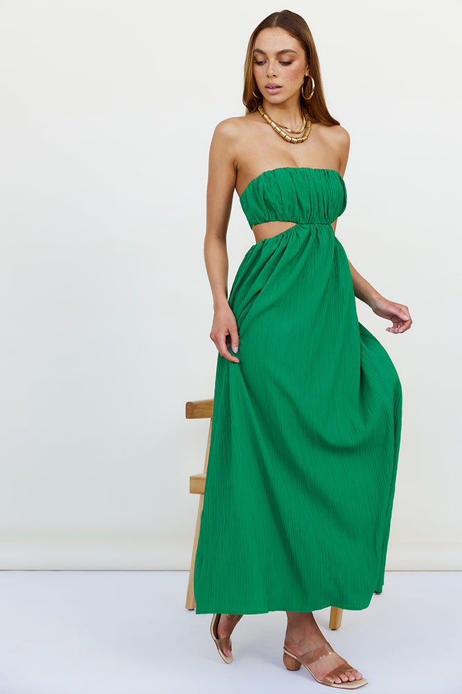 Delphina Maxi Dress Green