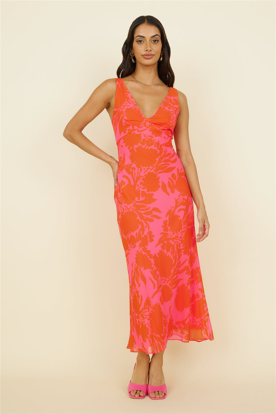 Your Favourite Song Maxi Dress Pink