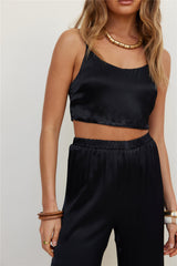 SNDYS Marilyn Top Black