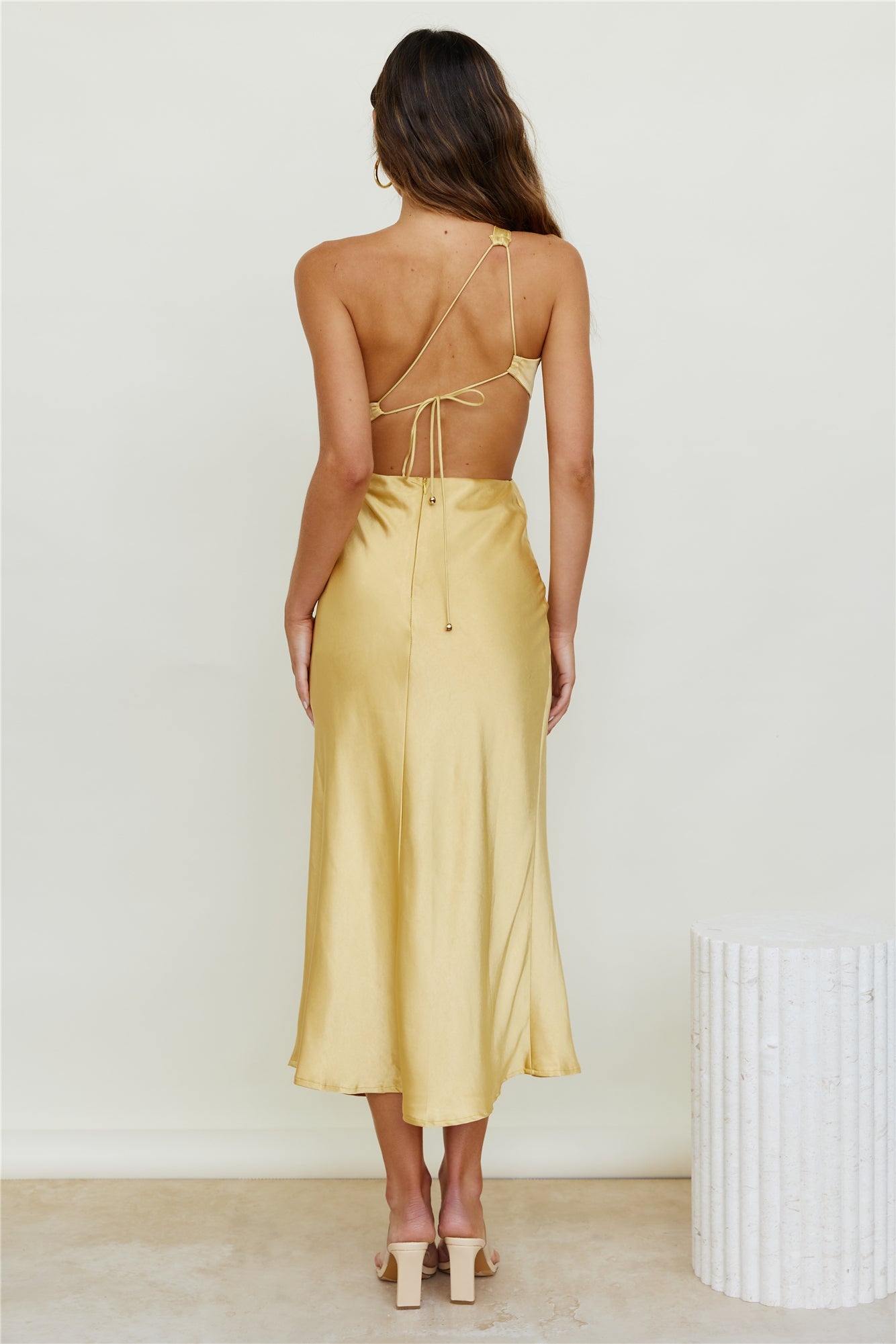 Evening Stars Maxi Dress Yellow