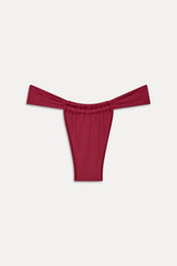 Beckett Micro Bikini Bottom - Vino