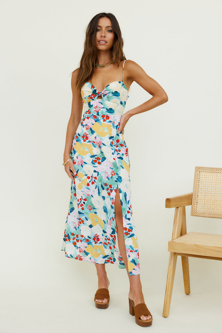 No Denial Maxi Dress Floral