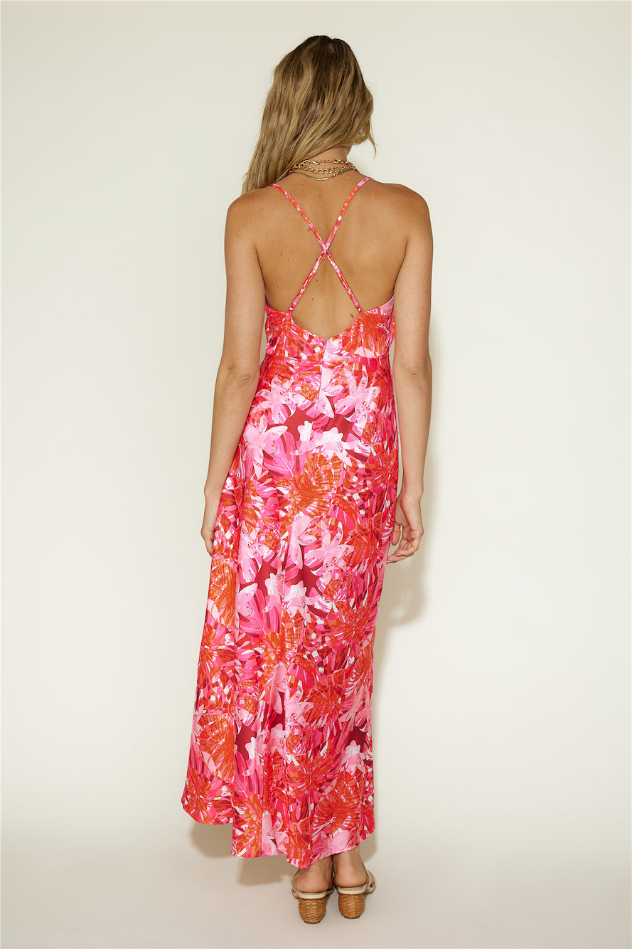 Forgotten Dreams Maxi Dress Pink