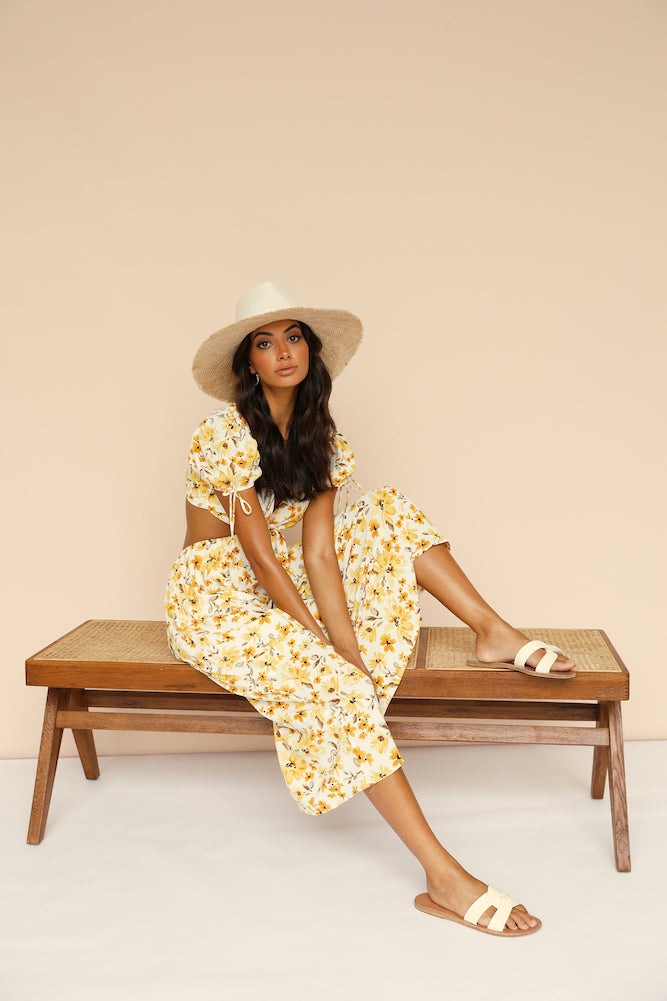 Flowers In The Sun Maxi Dress