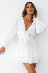 Lookout Dress White