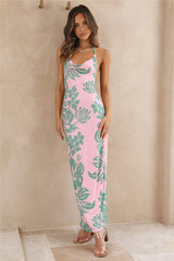 Island Getaway Maxi Dress Pink