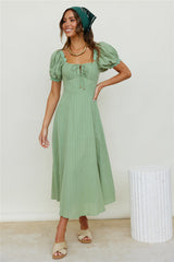 Lost Skies Maxi Dress Sage