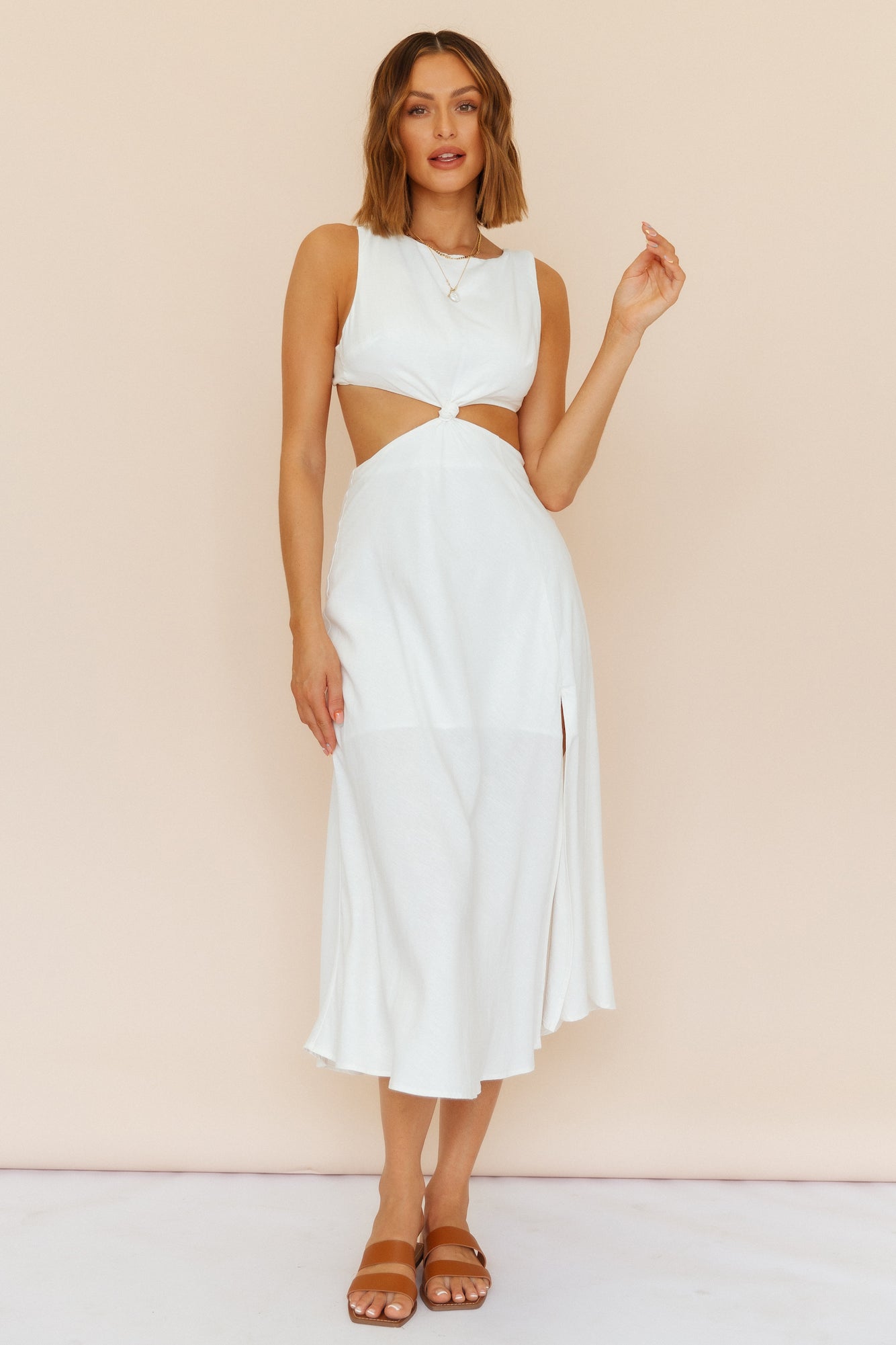 Introducing Me Maxi Dress White