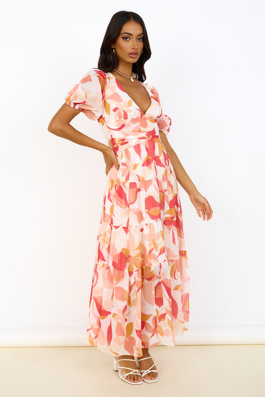 Bewitching Soul Maxi Dress Pink