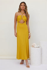 Finer Moments Maxi Dress Yellow