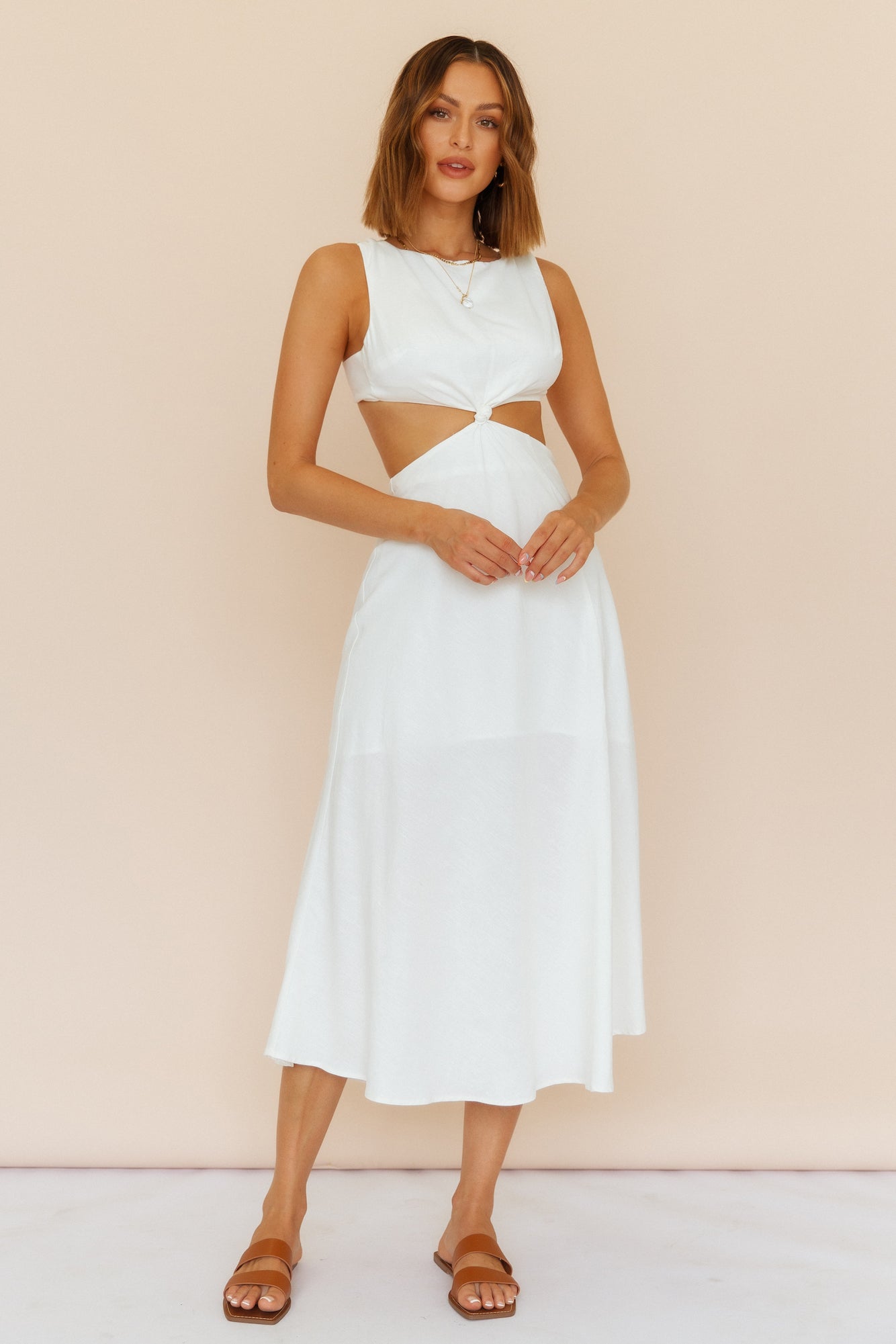 Introducing Me Maxi Dress White