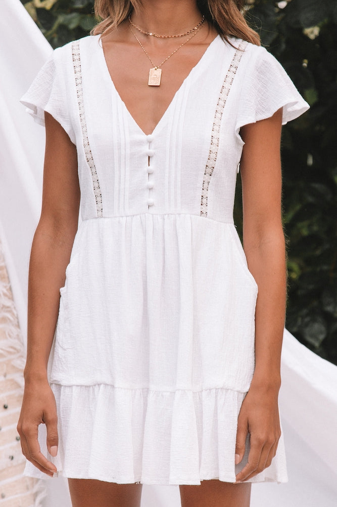 Rover Ranch Dress White