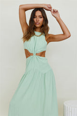 Morning Faye Maxi Dress Green