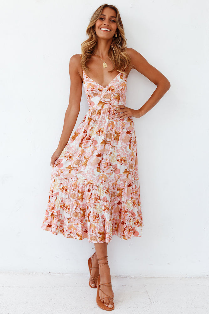 Antibes Dress Pink