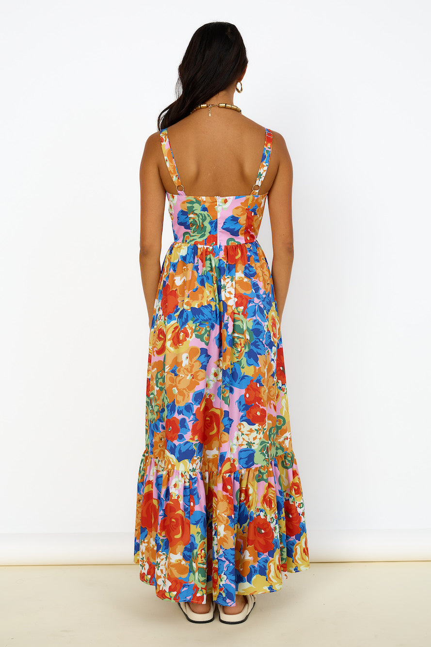 Secrets Below Maxi Dress Multi