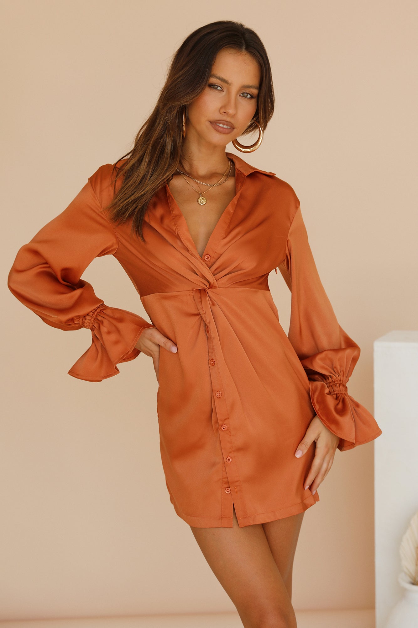 Patchouli Springs Dress Orange