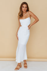 Running To You Maxi Dress White