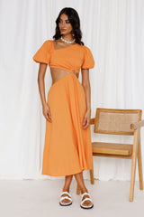 Scent Of Jasmine Maxi Dress Orange