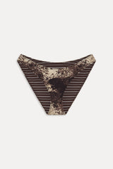 Catalina Reversible Bikini Bottom - Saddle Up