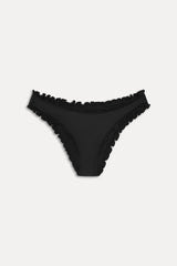 Charlotte Cheeky Bikini Bottom - Black