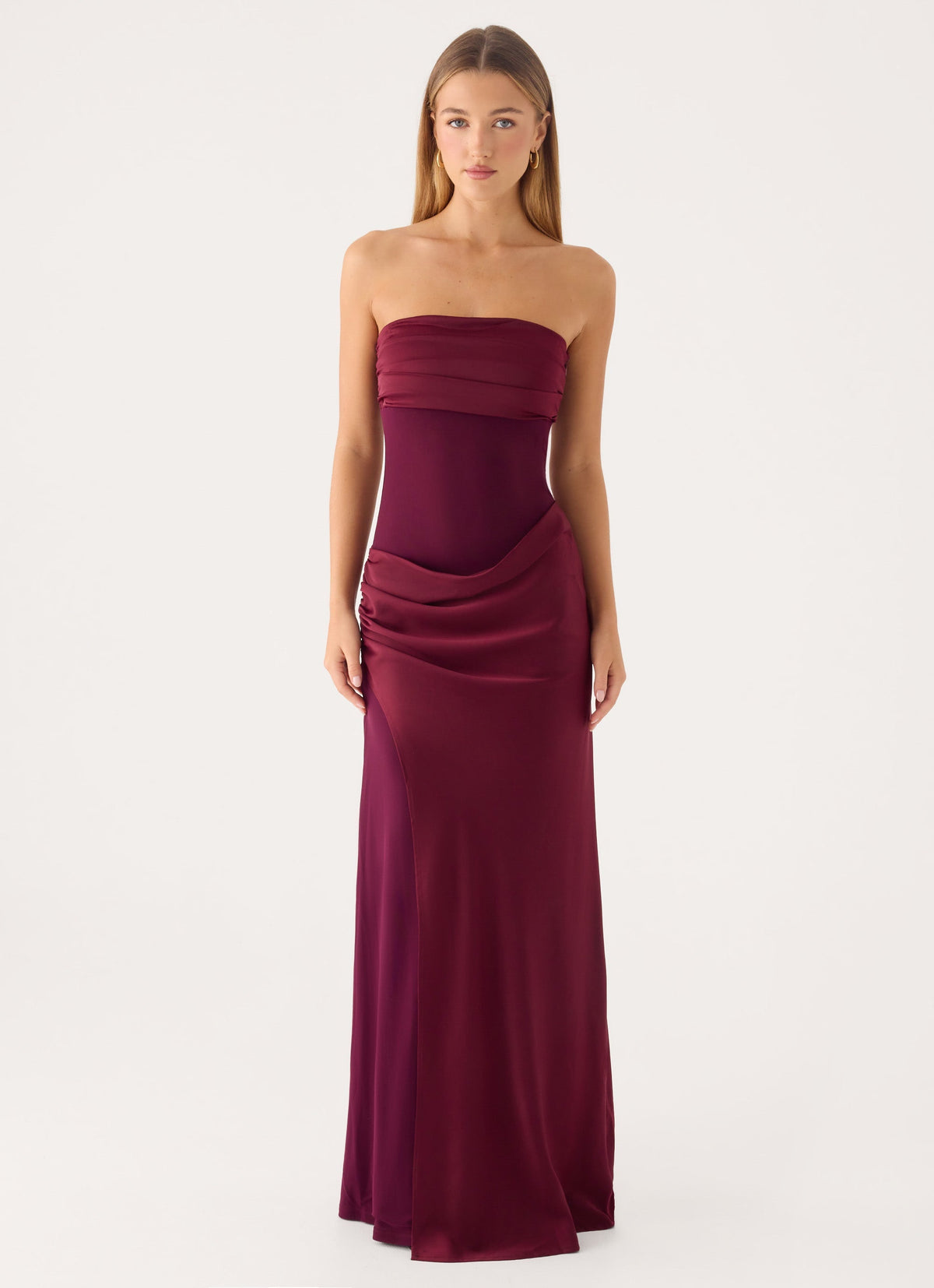 Charmaine Maxi Dress - Deep Maroon