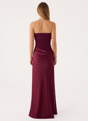 Charmaine Maxi Dress - Deep Maroon