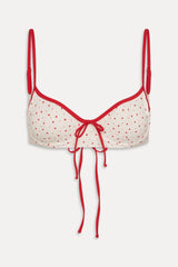 Cola Underwire Bikini Top - Tiny Berry