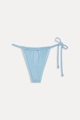 X Jennie Conrad Terry Bikini Bottom - Ocean Dip