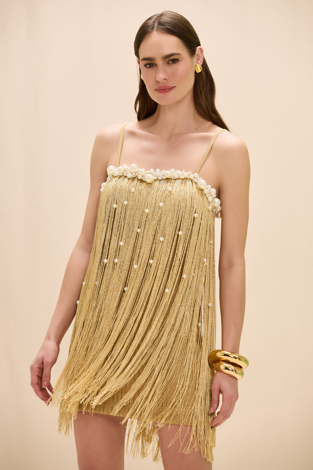 Aurea Crochet Mini Dress