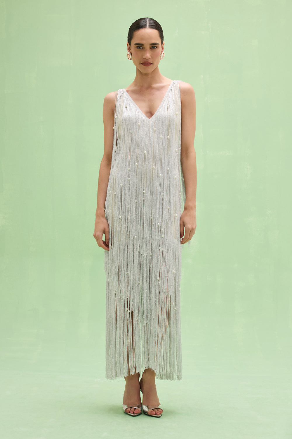 Aurea Crochet Maxi Dress