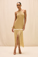 Aurea Crochet Midi Dress