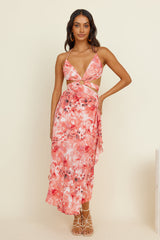 Serene Memories Maxi Dress Red