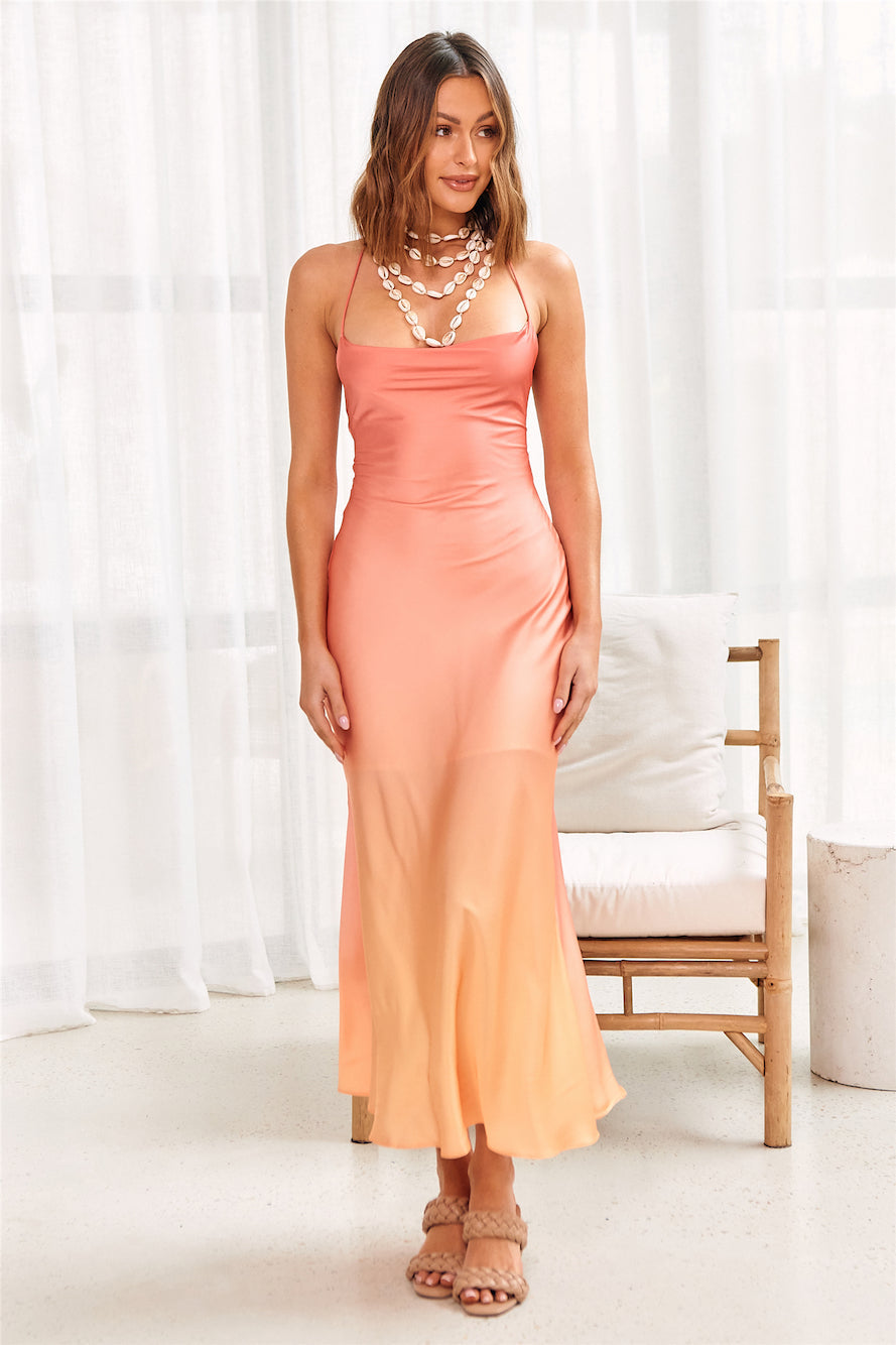 Retrograde Maxi Dress Pink