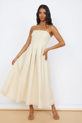 SEVEN WONDERS Bonny Midi Dress Sand