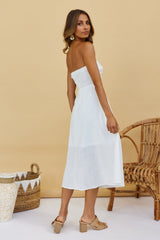 From Sand To Sky Maxi Dress White