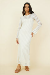 Exploration Maxi Dress Beige