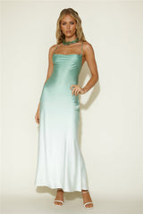 Retrograde Maxi Dress Green