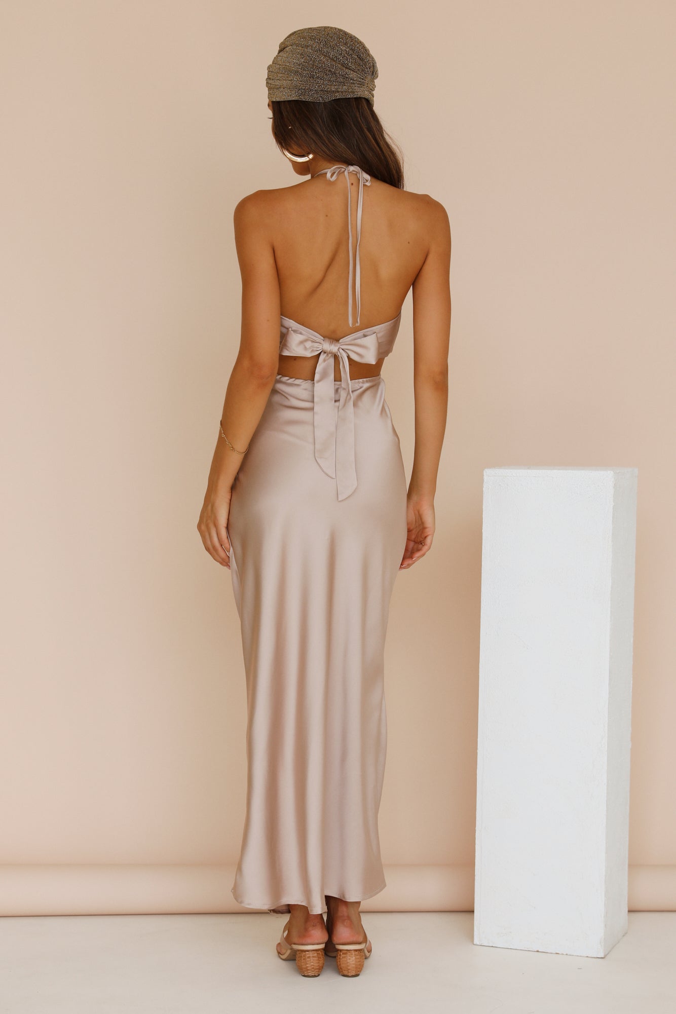 Soul Voices Maxi Dress Beige