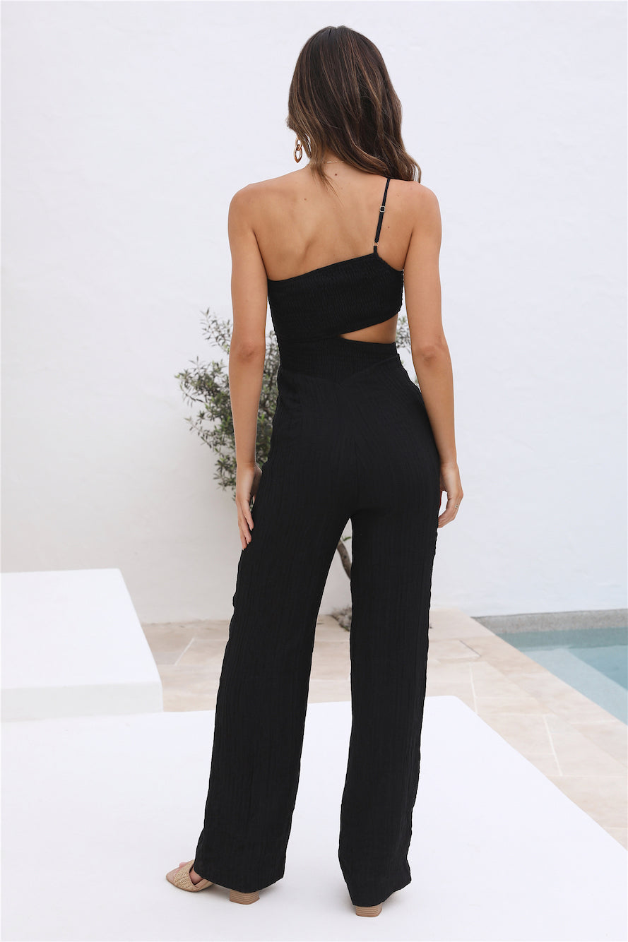 SEVEN WONDERS Norah Jumpsuit Black