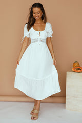 Love This Feeling Maxi Dress White