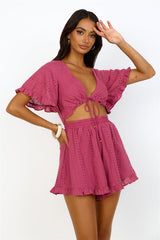 From Eden Playsuit Pink