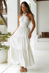 Vanes Maxi Dress White