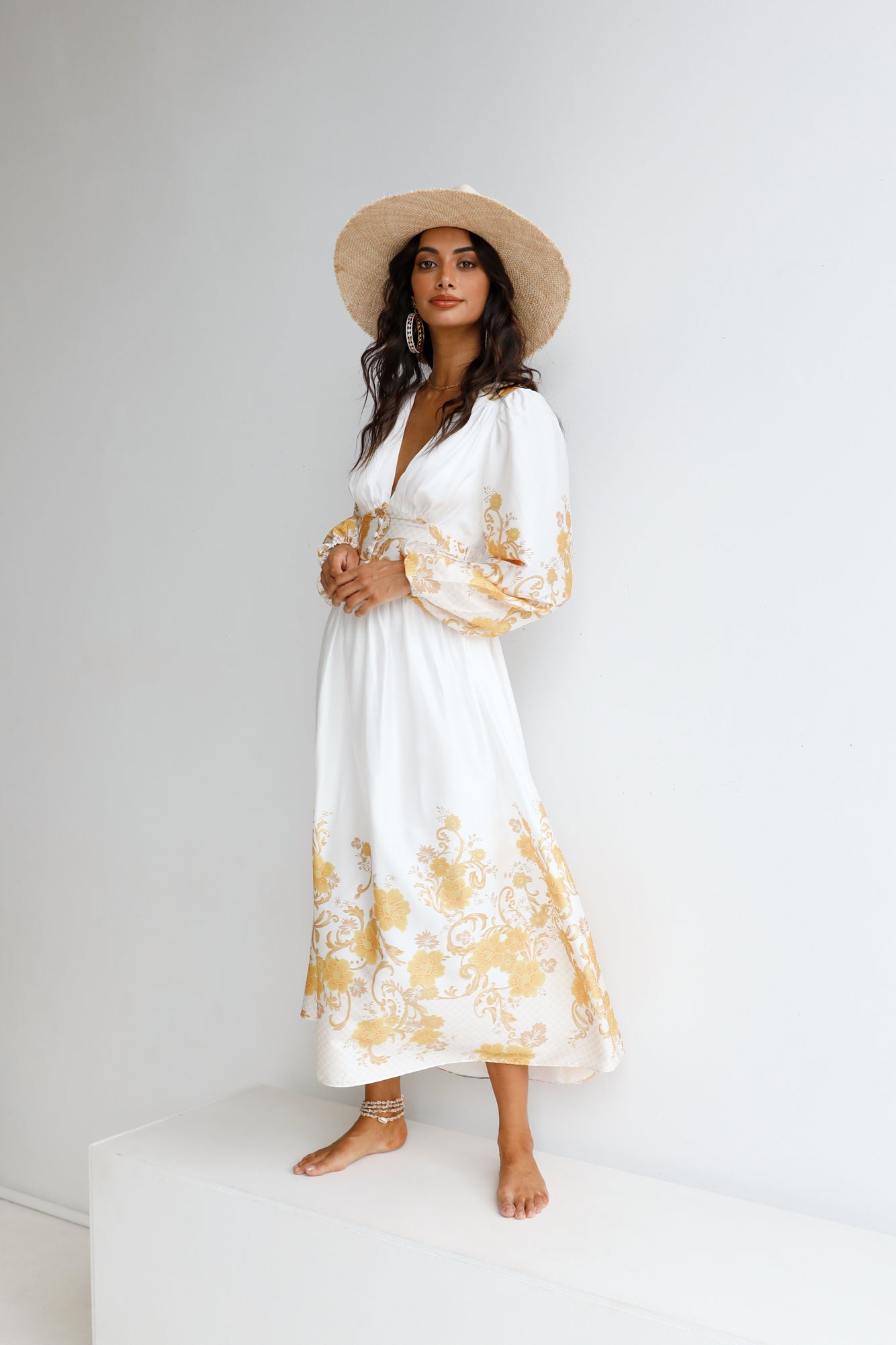 Leila Maxi Dress Floral