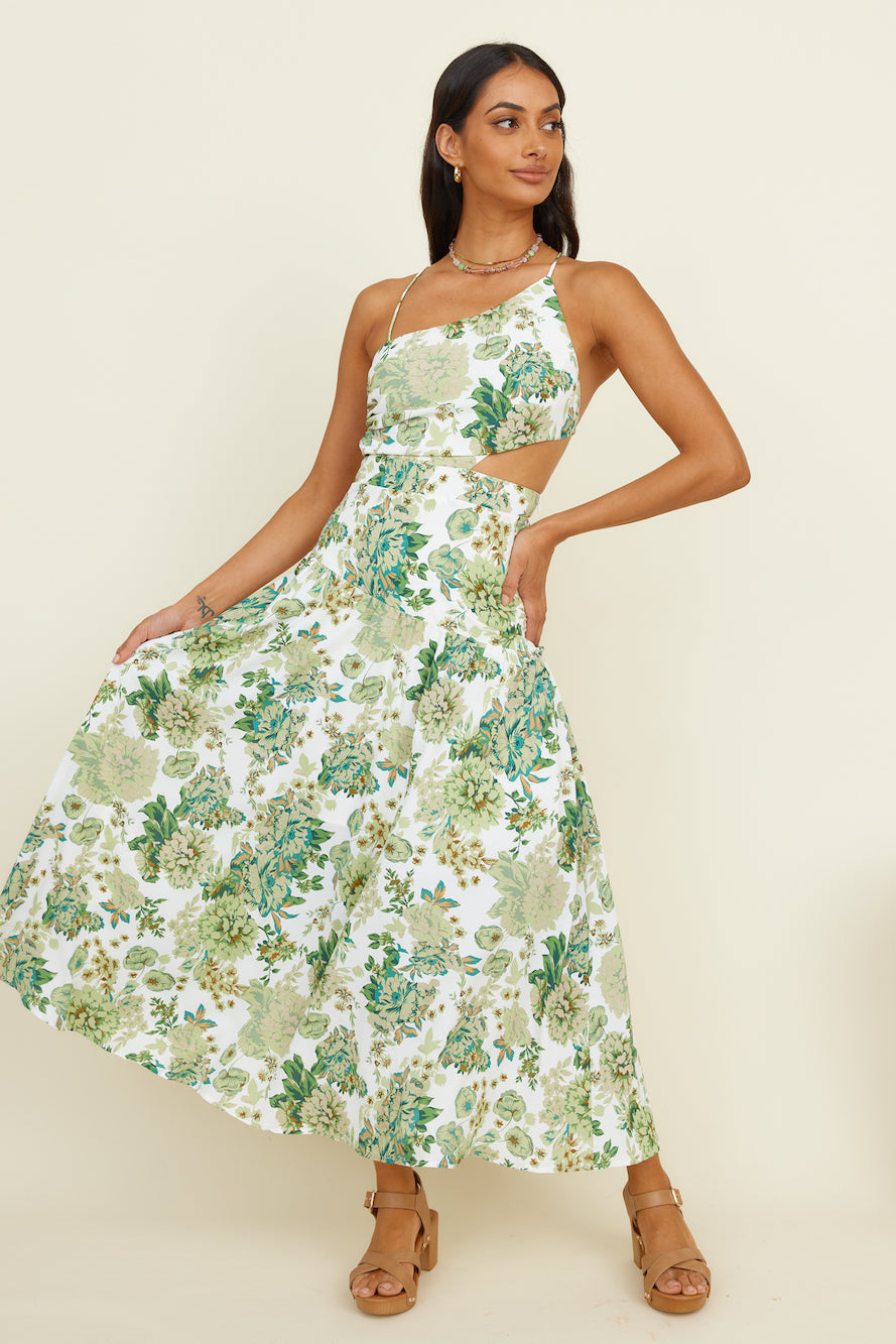 My Sea And Stars Maxi Dress Green