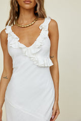 Island Dreaming Maxi Dress White