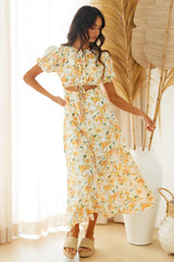 Calling My Name Maxi Dress Floral