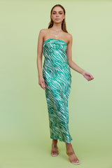 Dance With Me Maxi Dress Green